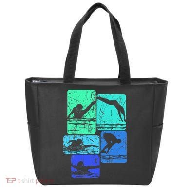 Swimming Swimmers Tote Bag