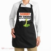 Snake Serpent Sorry My Snake Ate My Homework Apron thumb 2