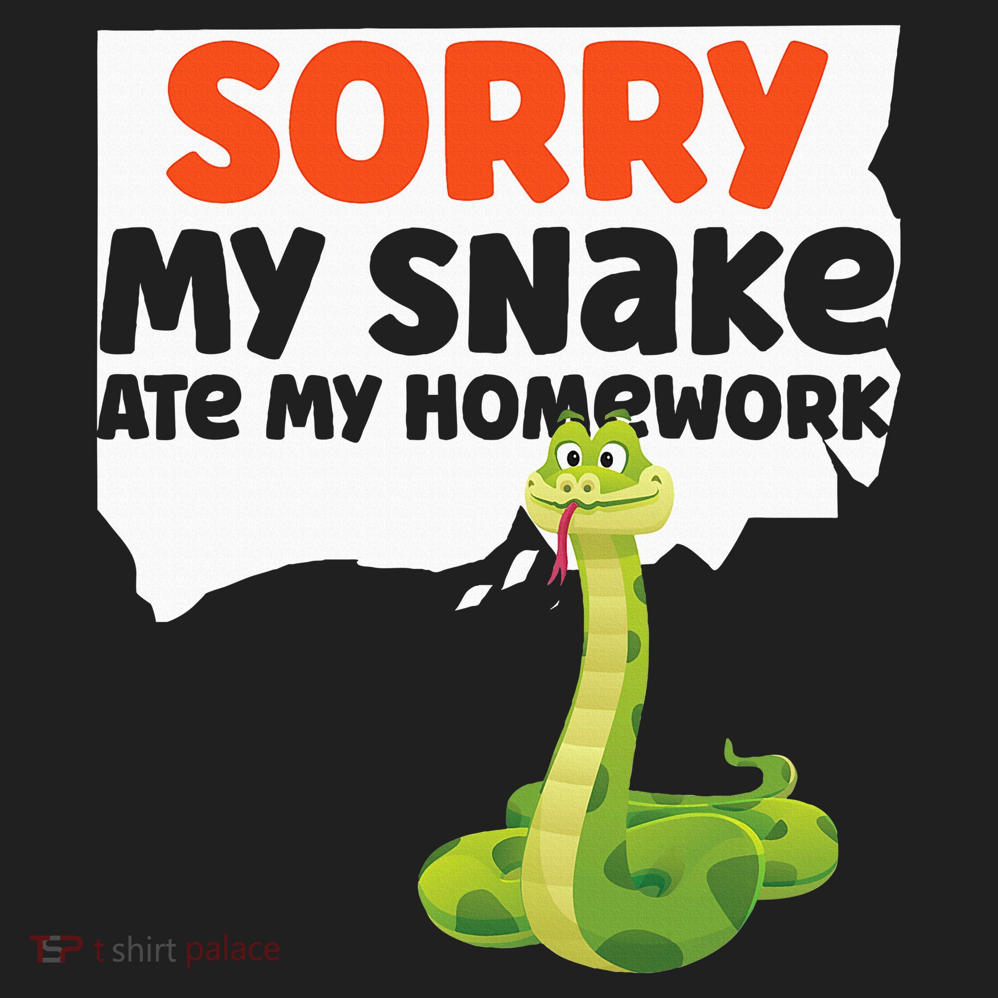 Snake Serpent Sorry My Snake Ate My Homework Tumbler