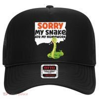 Snake Serpent Sorry My Snake Ate My Homework Hat thumb 0