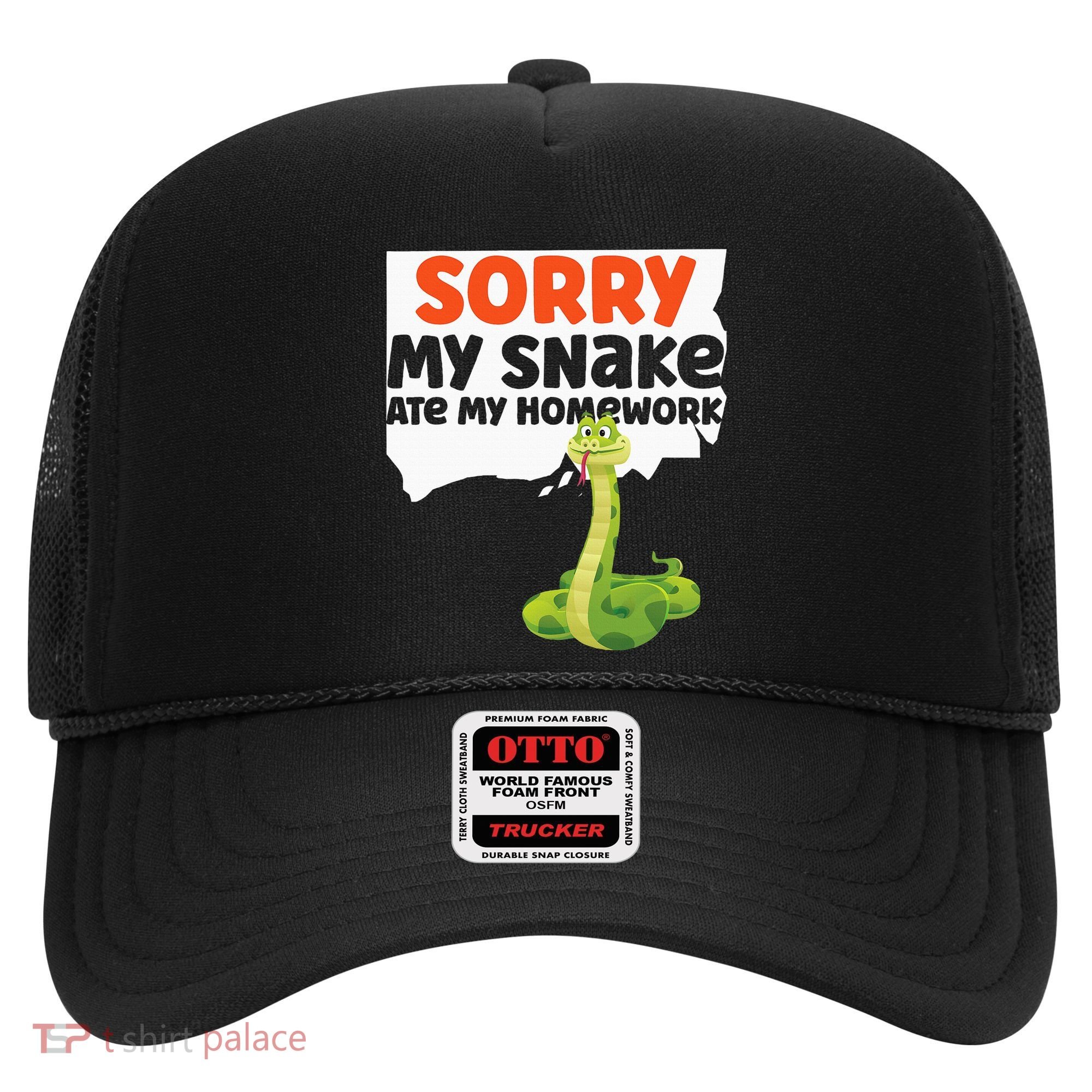Snake Serpent Sorry My Snake Ate My Homework Hat