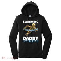 Swimming Skeleton Swim Pool Swimmer Fathers Day Dad Gift Women's Hoodie thumb 0