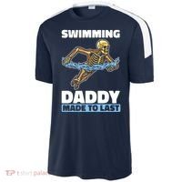 Swimming Skeleton Swim Pool Swimmer Fathers Day Dad Gift Soccer Jersey thumb 2