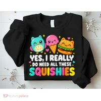 Squishy Squishies Squish Squad Cute Funny Sweatshirt thumb 2