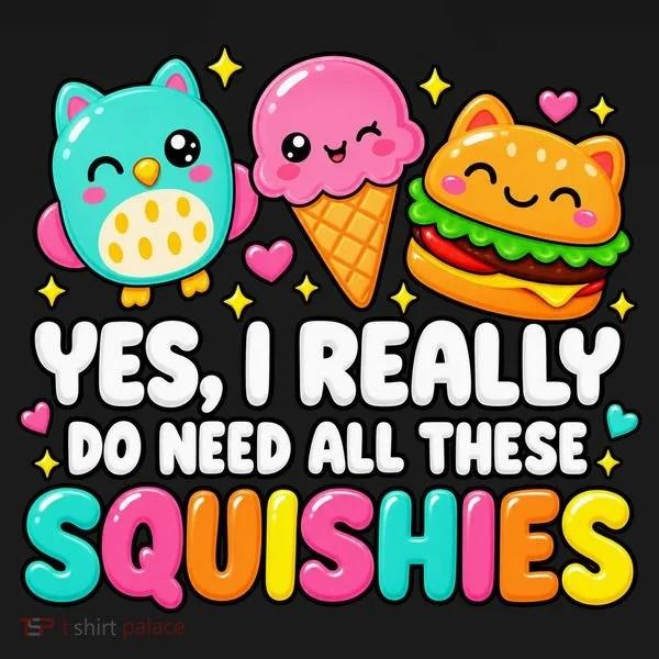 Squishy Squishies Squish Squad Cute Funny Tank Top