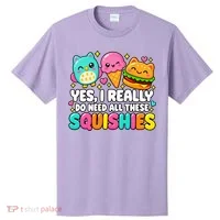 Squishy Squishies Squish Squad Cute Funny T-Shirt thumb 0