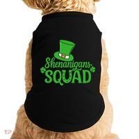 Shenanigans Squad St Patricks Day Gnomes Green Proud Irish Doggie Tank thumb 0