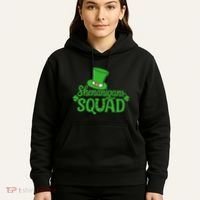 Shenanigans Squad St Patricks Day Gnomes Green Proud Irish Hoodie thumb 5