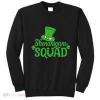 Shenanigans Squad St Patricks Day Gnomes Green Proud Irish Sweatshirt thumb 0