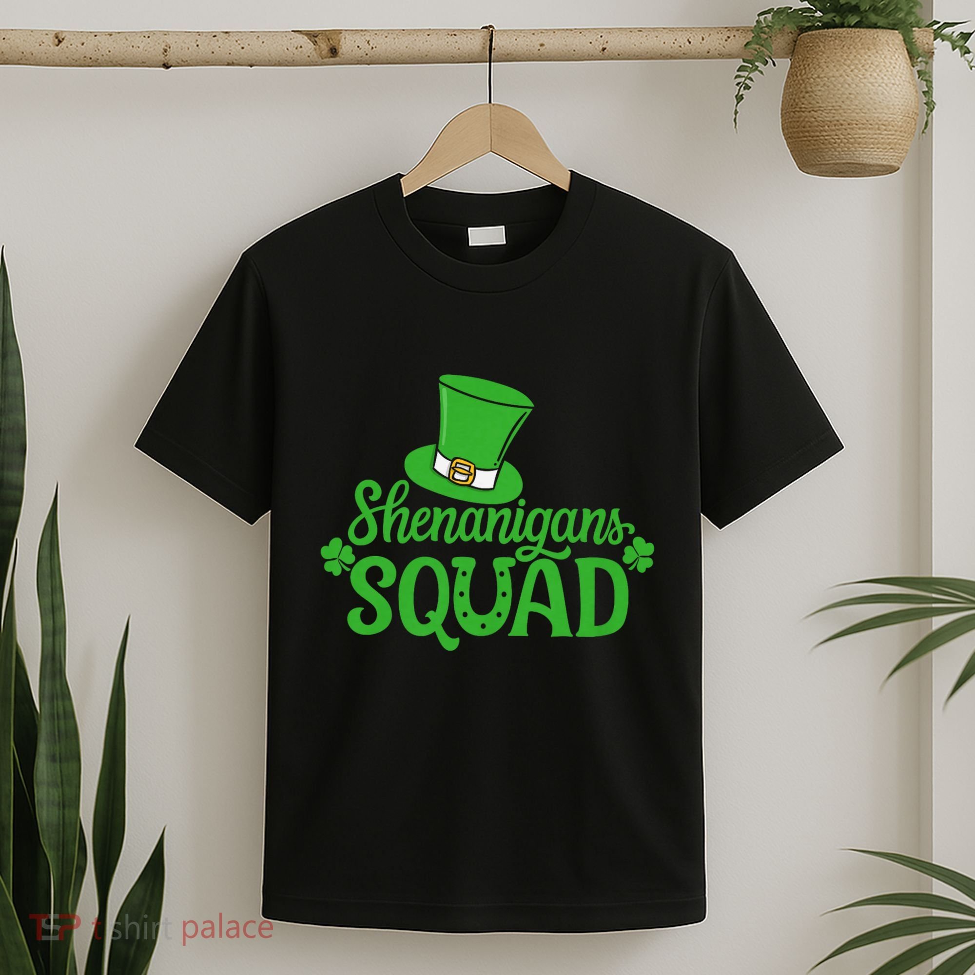 Shenanigans Squad St Patricks Day Gnomes Green Proud Irish T-Shirt