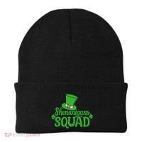 Shenanigans Squad St Patricks Day Gnomes Green Proud Irish Beanie thumb 0