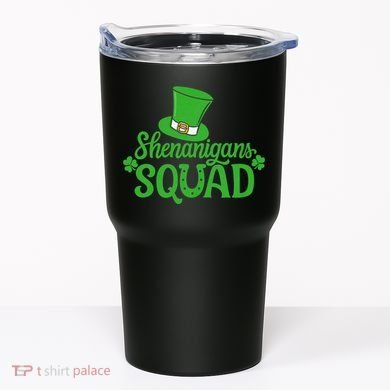 Shenanigans Squad St Patricks Day Gnomes Green Proud Irish Tumbler