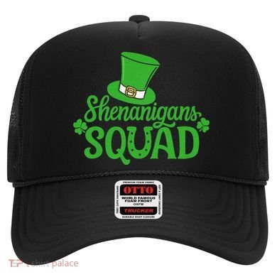 Shenanigans Squad St Patricks Day Gnomes Green Proud Irish Hat