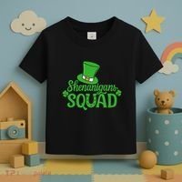 Shenanigans Squad St Patricks Day Gnomes Green Proud Irish Toddler T-Shirt thumb 3