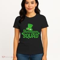 Shenanigans Squad St Patricks Day Gnomes Green Proud Irish Women's T-Shirt thumb 4