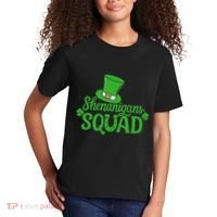 Shenanigans Squad St Patricks Day Gnomes Green Proud Irish Kids T-Shirt thumb 2