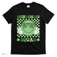 Shenanigans Squad St Patricks Day Smile Green Proud Irish T-Shirt thumb 0