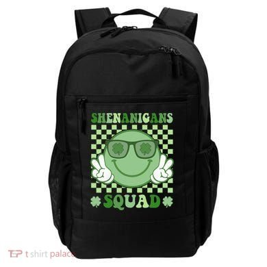 Shenanigans Squad St Patricks Day Smile Green Proud Irish Backpack