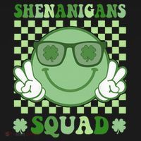 Shenanigans Squad St Patricks Day Smile Green Proud Irish Bucket Hat thumb 4