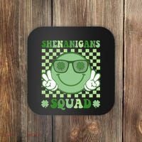 Shenanigans Squad St Patricks Day Smile Green Proud Irish Coaster thumb 0