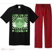 Shenanigans Squad St Patricks Day Smile Green Proud Irish Pajama Set thumb 0