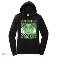 Shenanigans Squad St Patricks Day Smile Green Proud Irish Women's Hoodie thumb 0