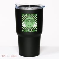 Shenanigans Squad St Patricks Day Smile Green Proud Irish Tumbler thumb 0