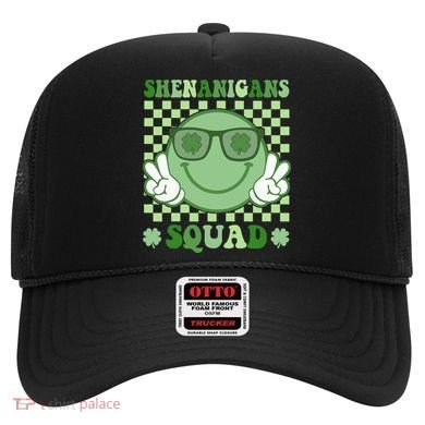 Shenanigans Squad St Patricks Day Smile Green Proud Irish Hat