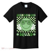 Shenanigans Squad St Patricks Day Smile Green Proud Irish Kids T-Shirt thumb 0