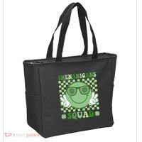 Shenanigans Squad St Patricks Day Smile Green Proud Irish Tote Bag thumb 2