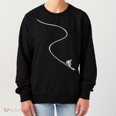 Ski Skiing Skier Women's Sweatshirt