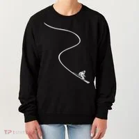 Ski Skiing Skier Women's Sweatshirt thumb 0