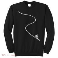 Ski Skiing Skier Sweatshirt thumb 0