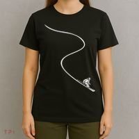 Ski Skiing Skier T-Shirt thumb 4