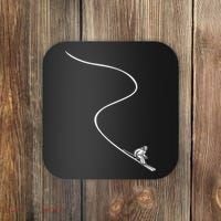 Ski Skiing Skier Coaster thumb 0