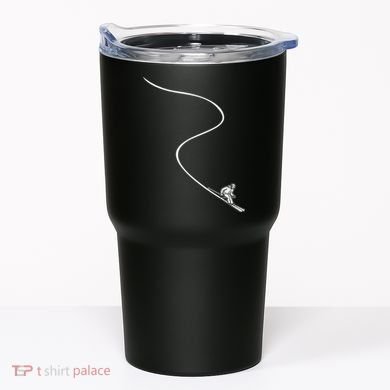 Ski Skiing Skier Tumbler