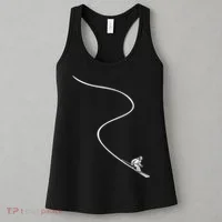 Ski Skiing Skier Women's Tank Top thumb 3
