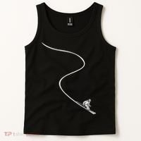 Ski Skiing Skier Tank Top thumb 2
