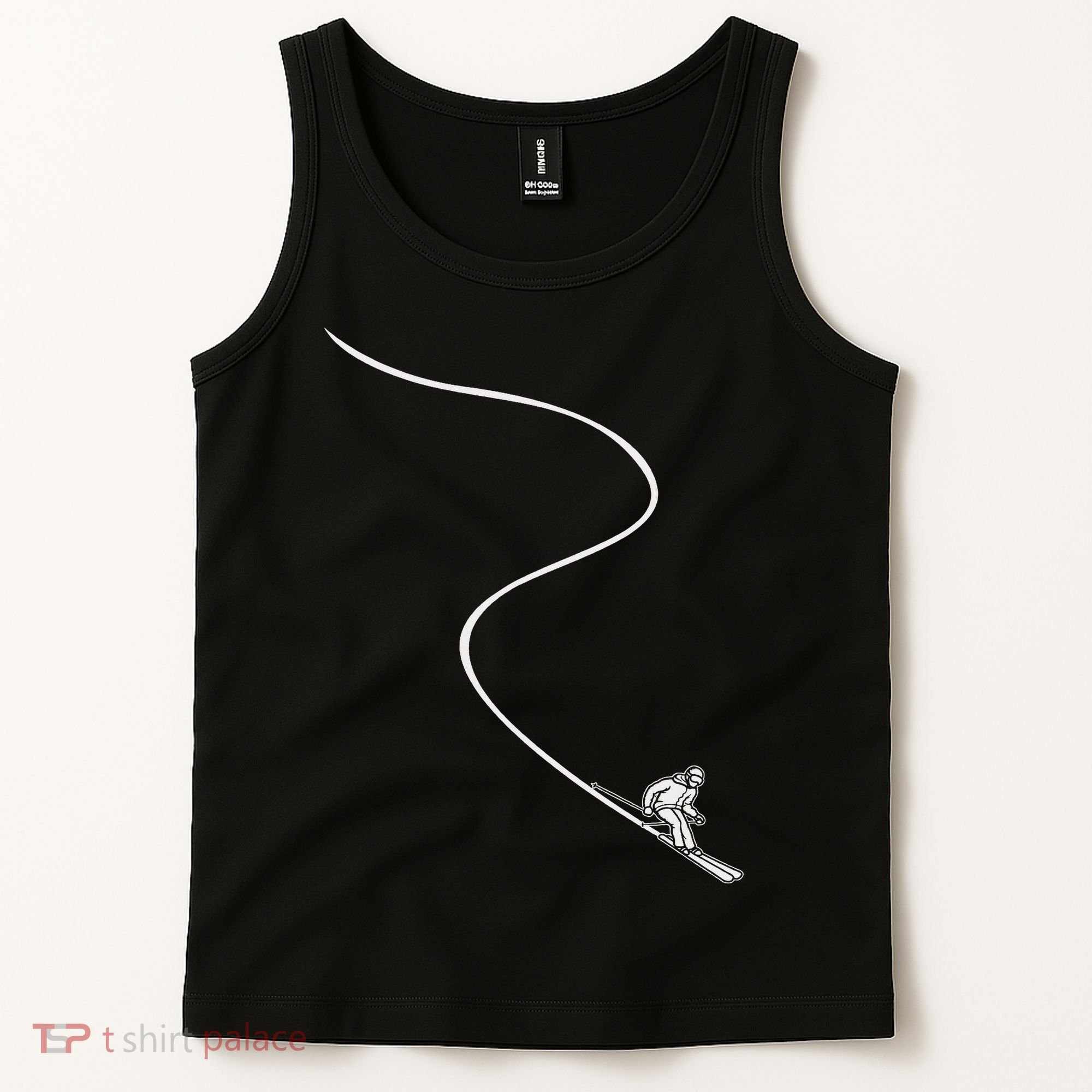 Ski Skiing Skier Tank Top