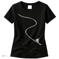 Ski Skiing Skier Women's T-Shirt thumb 0
