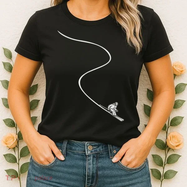 Ski Skiing Skier Women's T-Shirt