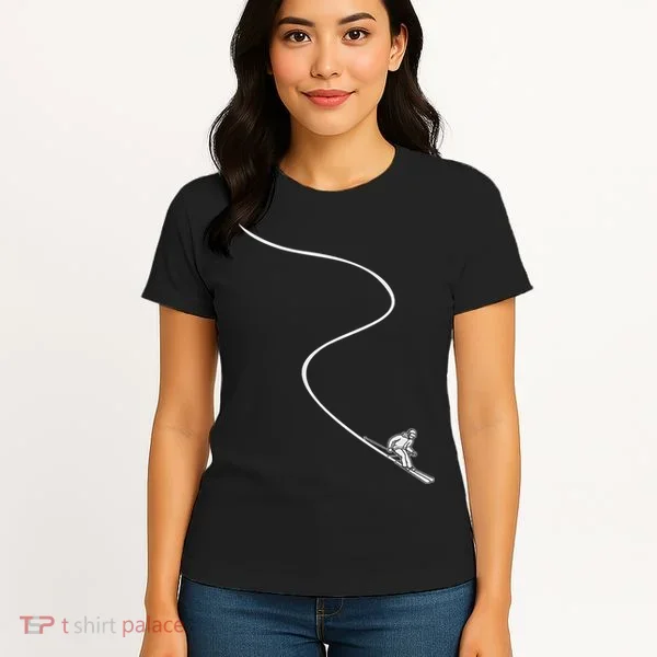 Ski Skiing Skier Women's T-Shirt