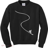 Ski Skiing Skier Kids Sweatshirt thumb 0