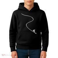 Ski Skiing Skier Kids Hoodie thumb 4