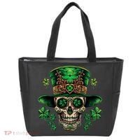 Sugar Skull St Patrick Day Of The Dead Tote Bag thumb 0