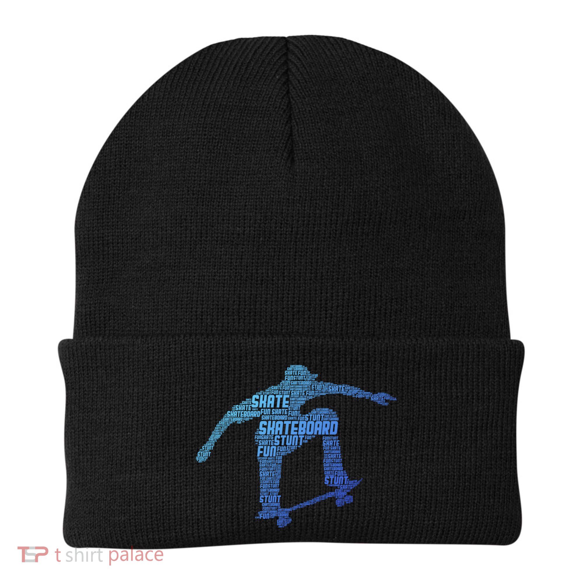 Skateboard Skateboarder Skater Gift Beanie