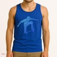 Skateboard Skateboarder Skater Gift Tank Top thumb 3