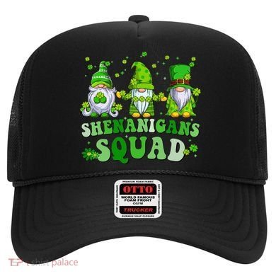 Shenanigans Squad St Patrick's Day Gnomes Groovy Hat