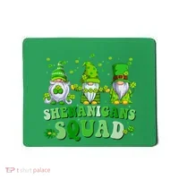 Shenanigans Squad St Patrick's Day Gnomes Groovy Mousepad thumb 0