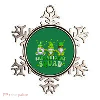 Shenanigans Squad St Patrick's Day Gnomes Groovy Ornament thumb 0